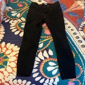 J. Crew Women's Classic Black Skinny Jeans